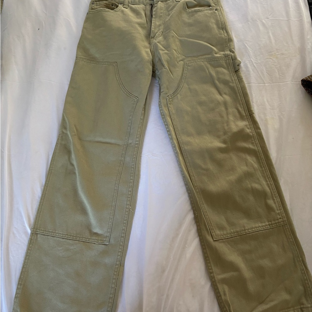 PacSun Olive Cargo Pants